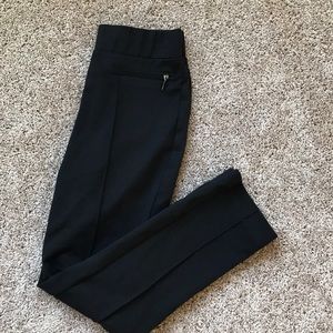 pleated leggings